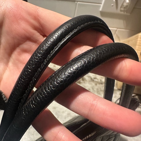 SOLD Chanel Black Quilted Medallion Silver Hardware - Picture 9 of 9